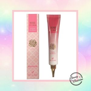 3W CLINIC ROSE EYE CREAM  K-beauty